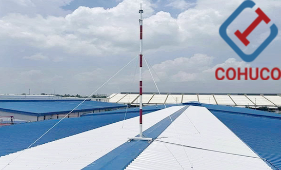 Hệ Thống Chống Sét Cho Nhà Xưởng Có Mái Tôn: Lưu Ý Đặc Biệt Khi Thi Công